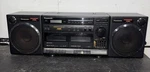 Panasonic RX-CT900 Dual Cassette Deck Tested Working Needs Right Speaker Repair. Fixed Price $95.00.