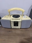 Sony Cd Radio Cassette-corder Amfm Player CFD-20 Only Works Man Cave Vtg. Fixed Price $34.00.