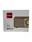 Sangean WR-7WL Wood Cabinet Mini Bluetooth Speaker With Fm Tuner And Aux. Fixed Price $80.74.