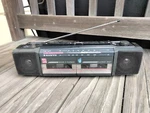 Vintage Rare Sanyo 80S MS450 Am Fm Stereo Radio Cassette Recorder Boombox. Fixed Price $54.99.