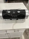 Coby CX-CD282 High Powered Woofer Boom Box Cassette Tape Player. Untested. Fixed Price $65.00.