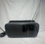 Vintage Travel Fm/am Stereo Model #7-2859A (tested-works). Fixed Price $10.50.