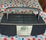 Sony CFD-S28 Portable Cd Radio Cassette Boombox Tested & All Functions Work. Fixed Price $57.00.