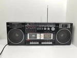 Rare 80'S General Electric Model 3-5685A Boombox Stereo Radio Cassette Player. Fixed Price $204.00.