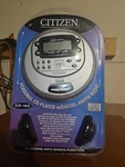 Citizen CD-140 Am/fm Player New Sealed Walkman Style. Fixed Price $59.87.