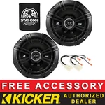 Kicker 43DSC6504 6.5" Oem Speaker Replacement Kit Ford Mustang 2015-2023. Fixed Price $84.99.
