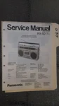 Panasonic RX-5011 Service Manual Original Repair Book Stereo Boombox Radio Tape. Fixed Price $19.98.