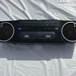 Vintage Magnavox D8077 Tandem Boombox Am/fm Radio Dual Cassette Player Read. Fixed Price $18.74.