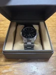 Seiko Radio Wave Solar Mens Watch Titanium Black 37MM No Box/accessories. Fixed Price $202.71.