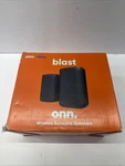 Onn Roku Wireless Surround Sound Speakers 2 Rear Tv Audio New. Fixed Price $119.99.