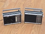 Vintage Panasonic Black Portable Am Fm Two Band Radio Model RF-759 Qty 2X Read. Fixed Price $79.99.