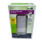 Leviton Decora DSL06-LG Rocker Dimmer With Slide Bar Light Gray 600W. Fixed Price $19.99.