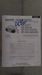 Sharp QT-CD77 Service Manual Original Repair Book Boombox. Fixed Price $20.00.