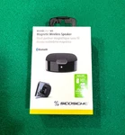 Scosche Speaker Boomcan Ms Portable Magnetic Wireless Bluetooth, Black Unused. Fixed Price $8.99.