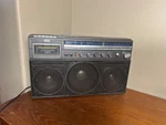 Vibtage Magnavox D8443 Cassette Bookbox Radio Jambox. Fixed Price $260.00.