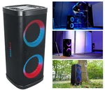 Rockville Bass Party 65 V2 1200W Battery Powered Led Bluetooth Speaker Mic Input. Fixed Price $122.47.