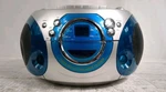 Memorex Boombox Cd Player Radio Cassette Recorder MP3122-01 Translucent Blue. Fixed Price $60.00.