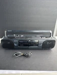 Sony CFS-W303 Dual Cassette Player Recorder Am/fm Radio Boombox Read Description. Fixed Price $29.00.