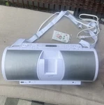 Ilive White IBCD3816DT Portable Am/fm Ipod Boombox With Remote. Fixed Price $49.95.