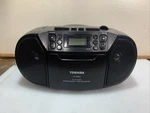 Toshiba TY-CKM39 Portable Cd Radio Cassette Recorder MP3 Black. Fixed Price $42.73.