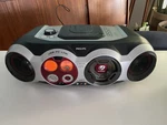Philips Boombox Stereo Cd Player Am/fm Radio AZ2555/17 Gaming Pc Link Woox Works. Fixed Price $34.89.