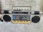 Super Rare Vintage Silver St 5500 Boombox Melody Recorder Compozer. Fixed Price $349.99.