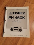 Fisher Ph 460K Boombox Stereo Service Manual Repair. Fixed Price $19.99.