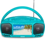 Aiwa AI7001 Portable Boombox 7" Lcd Screen Bluetooth Fm Radio Bass Function. Fixed Price $49.99.