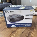 Sony CFD-S01 Cd Cassette Am/fm Radio Boombox Stereo Player New Old Stock. Fixed Price $225.00.