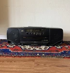 Vintage Jvc Pc - W222 Super Bass Horn Cassette With Detachable Speakers Works!. Fixed Price $189.95.