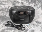 Retekess TR621 Boombox Radio Cd Cassette Player Black Remote Power Video Demo. Fixed Price $47.75.