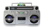 Monster Boom Box Ghetto Blaster Retro 1980S Style Cd Am Fm Bluetooth Cassette. Fixed Price $284.95.