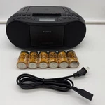 Sony #CFD-S70 Am/fm/cd/cassette W/audio Input!. Fixed Price $89.00.
