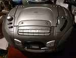 Magnavox MCS225 Cd Player Radio Cassette Recorder. Fixed Price $37.00.