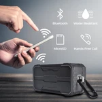 Portable Wireless Bluetooth Speaker Super-base Stereo Rugged Mini Boombox IPX6. Fixed Price $24.99.