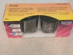 Bump By Aluratek Digital MP3 Fm Radio Boombox With Wireless Speaker. Fixed Price $36.00.