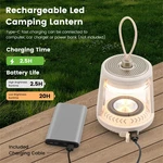 Portable White Waterproof Led Camping Lantern With Speaker For Emergency. Fixed Price $22.31.