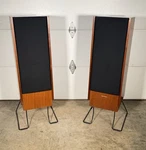 Realistic Optimus T-100 Speakers With Stands New Tweeters Read Description Works. Fixed Price $799.95.