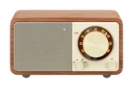 Elegant Walnut Bluetooth Radio With Fm Tuner Solid Wood Cabinet 36 Hour Battery. Fixed Price $128.90.