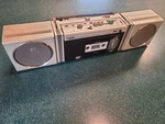 1980'S Jc Penney 6019 Stereo Boombox Detachable Walkman And Speakers Works.... Fixed Price $599.00.