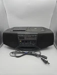 Sony CFD-V15 Cd/radio/cassette Boombox Tested/works Knobs Missing But. Fixed Price $36.95.