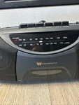 White-westinghouse Portable Radio Cassette Player Model# WPS-7038 Works!!. Fixed Price $21.24.