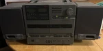 Vintage Yamaha AST-C10 Portable Am/fm Compact Cd Dual Cassette Boombox. Fixed Price $70.00.