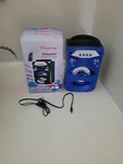 Ridgeway 8" Bluetooth Rechargeable Speaker MODEL:BS-405 Box Music. Fixed Price $7.50.