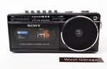 Junk Sony CFM-120 Fm/am Cassette-corder Tape Slow Band Select Issue. Fixed Price $70.00.