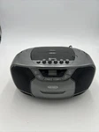 Jensen CD-590-GR Portable Bluetooth Stereo MP3 Cassette Player/recorder. Fixed Price $62.99.