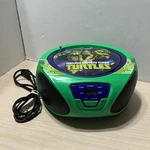 2015 Tmnt Boombox Am/fm/cd Radio W/cord Viacom Teenage Mutant Ninja Turtles. Fixed Price $44.99.