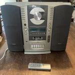 Fisher SLIM-1000 Portable Cd Cassette Am/fm Stereo (bad Tape Player) W/remote. Fixed Price $74.95.