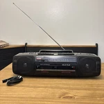 Panasonic RX-FT550 Xbs Double Cassette Portable Radio Boombox Working *read*. Fixed Price $44.99.
