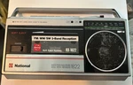National Panasonic RX-1822 Fm-am Radio Cassette Recorder Mini Boombox Silver. Fixed Price $72.03.